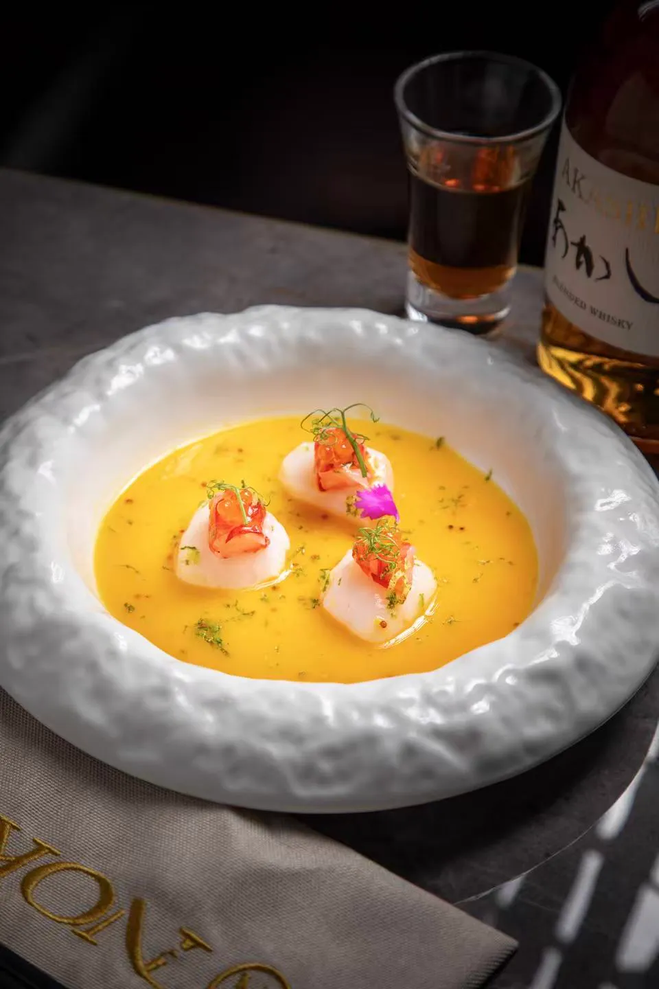 Velouté doré